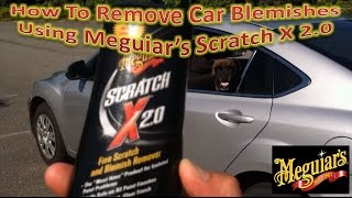 Meguiars - Scratch X 2.0 - Fine scratch and Blemish Remover Polish - 207ml