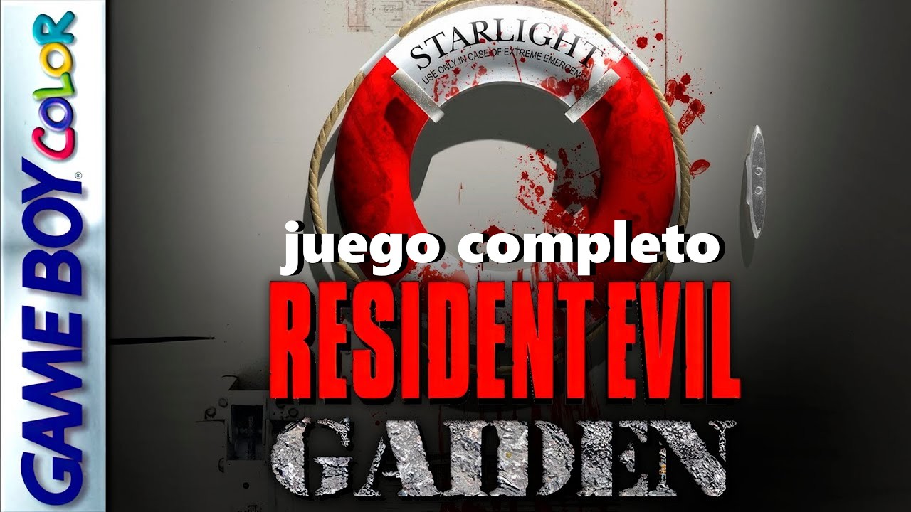 Resident Evil Gaiden GBC, año 2001 Barry Burton Juego completo