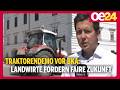 Traktorendemo vor BKA: Landwirte fordern faire Zukunft