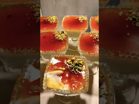 سلفتي وبنتها قال رح يجو عندي عملتلهم تحلاية سهلة وسريعة مع طريقة صوص الكراميل صوص كراميل 