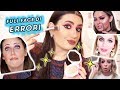 MI TRUCCO FACENDO TUTTI GLI ERRORI COMUNI NEL MAKEUP! 😱