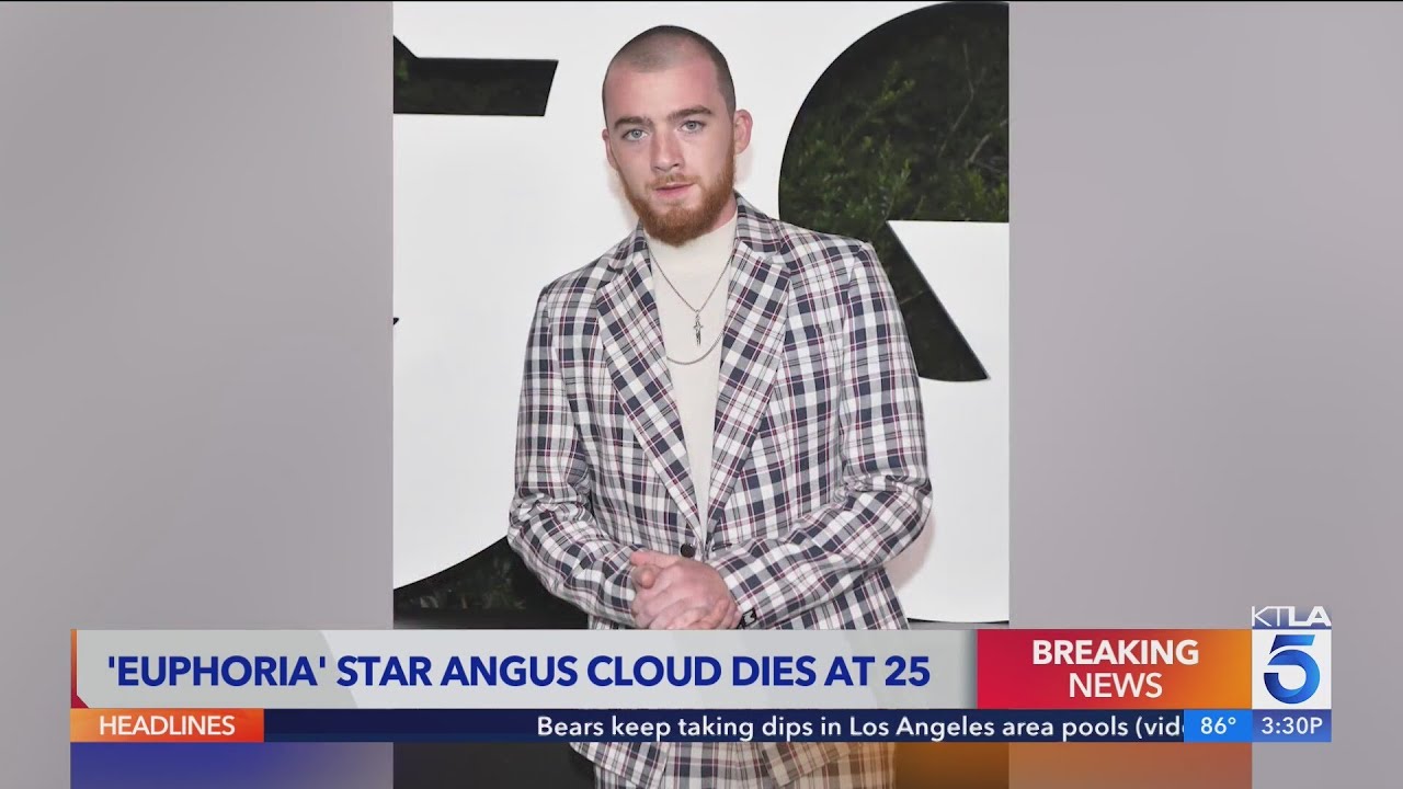 Angus Cloud, star of HBO's 'Euphoria,' dies at 25