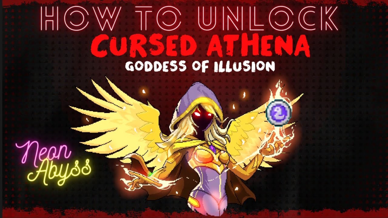 How to Unlock and Find Cursed Athena (Neon Abyss) - YouTube