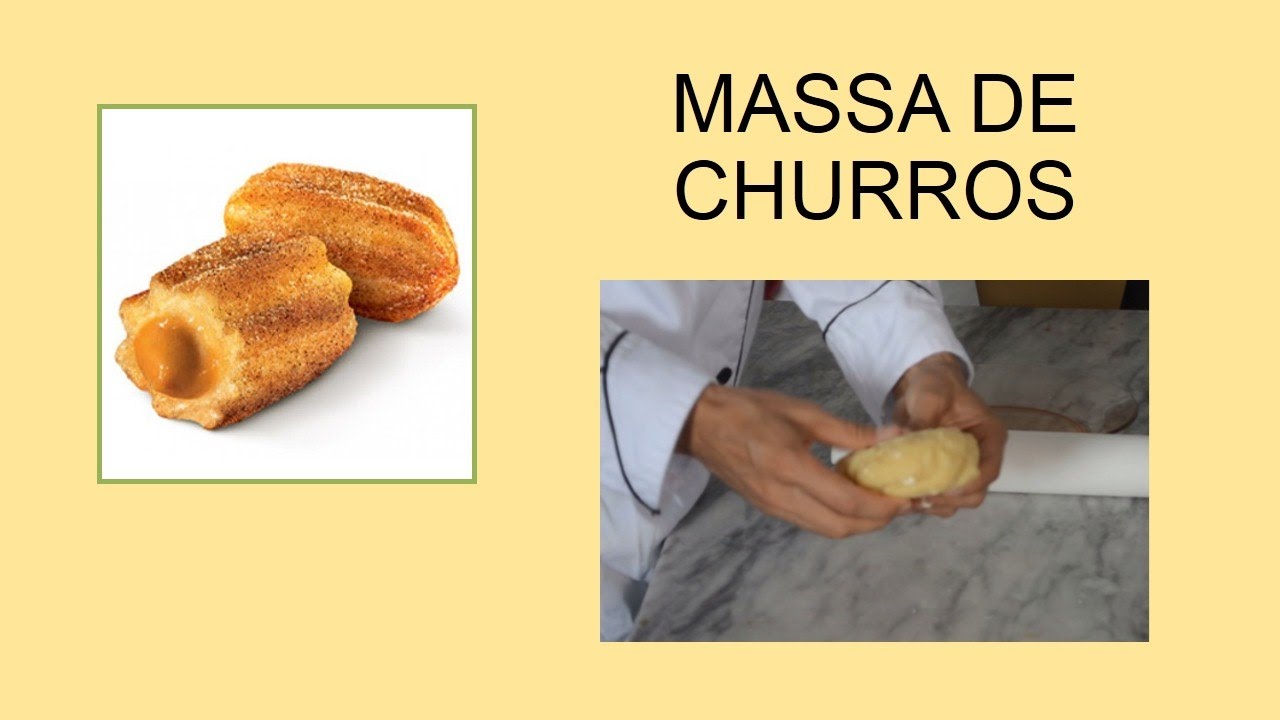 RECEITA: CHURROS, MASSA DE CHURROS FAÇA E VENDA
