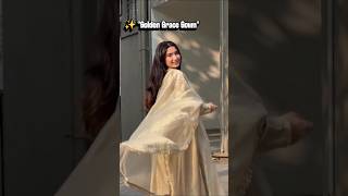 ✨ Golden Grace 🤍#Fashion #Outfit #Style #EthnicWear #Reels #Viral #Trending #FashionReels #OOTD