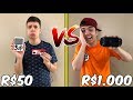 VÍDEO GAME DE R$ 50 VS VÍDEO GAME DE R$ 1.000 QUAL É O MELHOR ?