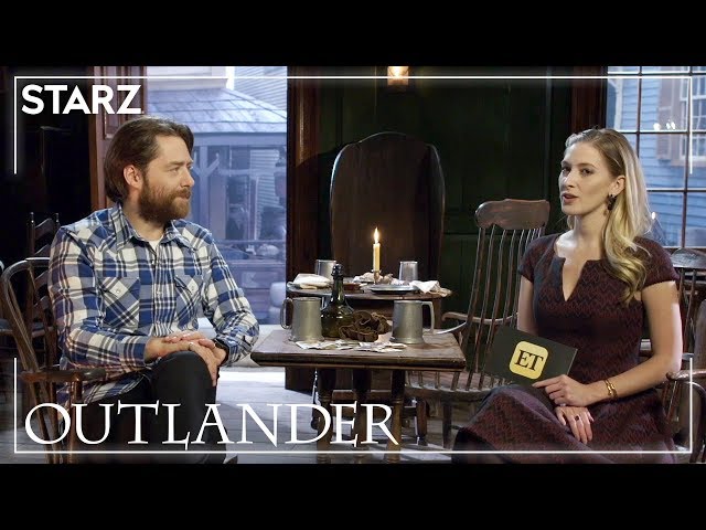 Outlander | Entertainment Tonight Interviews Richard Rankin | STARZ