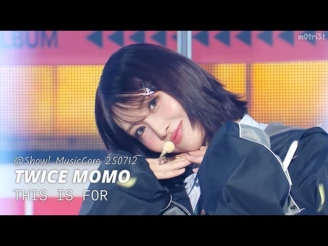 TWICE モモ THIS IS FOR MUSICKOREA ラキドロ B ② sddefault.jpg