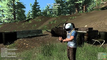 A guy using teleport cheats on Battle Royale in H1Z1