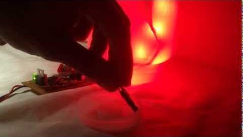 RGB LED Strip Controller using PIC12F675  - temperature indicator