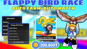 NEW Flappy Bird Race Script | Auto Farm•Auto Hatch | Mobile•PC | Hydrogen•Fluxus