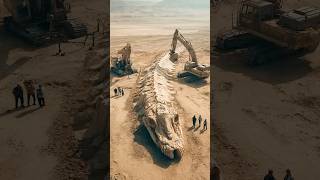 Excavation Crew Unearth Fossil Larger Than Machinery Nearby