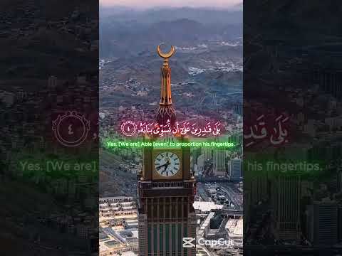 Emotional Recitation Of Surah Qiyamah QuranShorts 