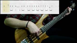 Toto - Hold The Line (Bass Cover) (Play Along Tabs In Video) chords