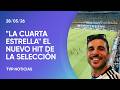 Palmito canta la canción del Mundial