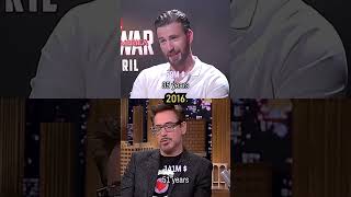 Chris Evans vs Robert Downey Jr NET worth #networth #evolution #hollywood #shorts