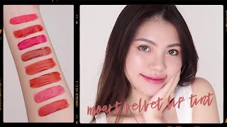 MOART VELVET TINT SWATCH AND REVIEW