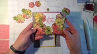 Centre easel card