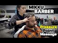 ASMR Head Massage By Mikku Barber Pressure Point Massage Therapy #relaxtion #anxiety # Insomnia