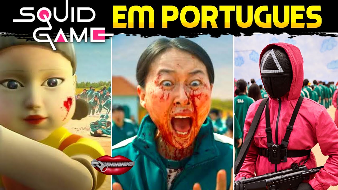 Squid Game completo em portugues | Squid Game filme completo em