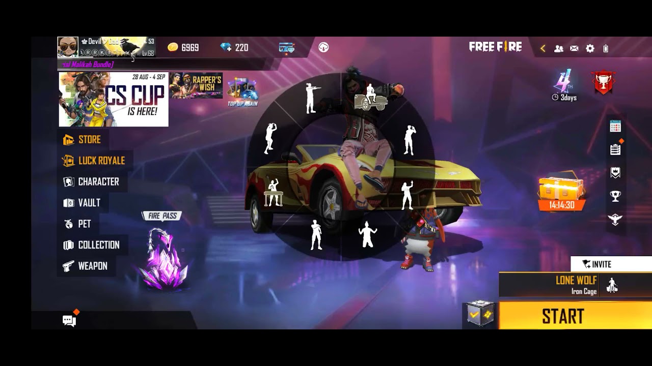 Rapper Underworld Event