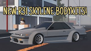 NEW R31 SKYLINE KITS + REMODELS! | Midnight Racing: Tokyo (Roblox)