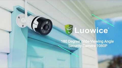 Luowice 180 Degree Wide-Viewing Angel Security Camera
