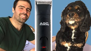 Andis ProClip AGC Pet Hair Clipper Review | Cocker Spaniel Grooming Before & After