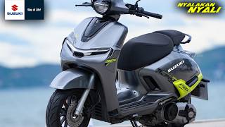 SKUTIK RETRO BARU SUZUKI MELUNCUR 🔥 DESAINNYA LEBIH KEREN DARI HONDA STYLO