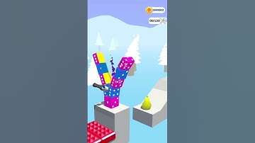 🍉slice it all Gameplay ! Slice it all shorts ! very Satisfying and relaxing ASMR slicing game