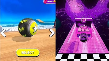 Going Balls Vs Video Reverse Gameplay SpeedRun #1046