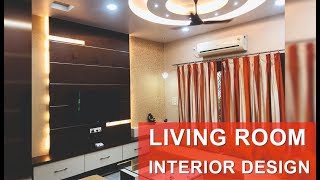 Living Room Interior Design and executed by Animex Homes | Interior Designer- Mahesh Debata
