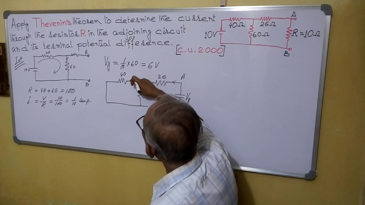 THEVENIN'S Theorem : APPLICATION - YouTube