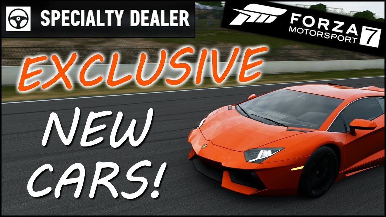 Forza Motorsport 7 - Lamborghini Aventador, Porsche 911, Nissan Silvia - Specialty Dealer Update