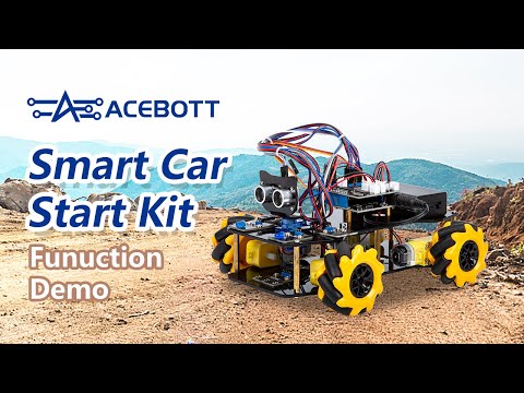 Kit de démarrage - Basic Smart Car ESP32 ACEBOTT vidéo