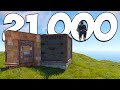 Typical solo rust wipe of a 21000 hours player