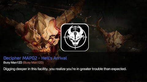 Doom Snapmap - Decipher MAP02 - Hell