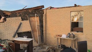 Residents survey Alabama tornado damage