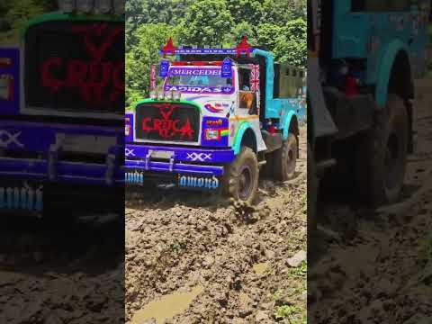 Viral tipper honi fari 💪😉 #busxvlog #automobile #milestone #offroad #dangerousroads