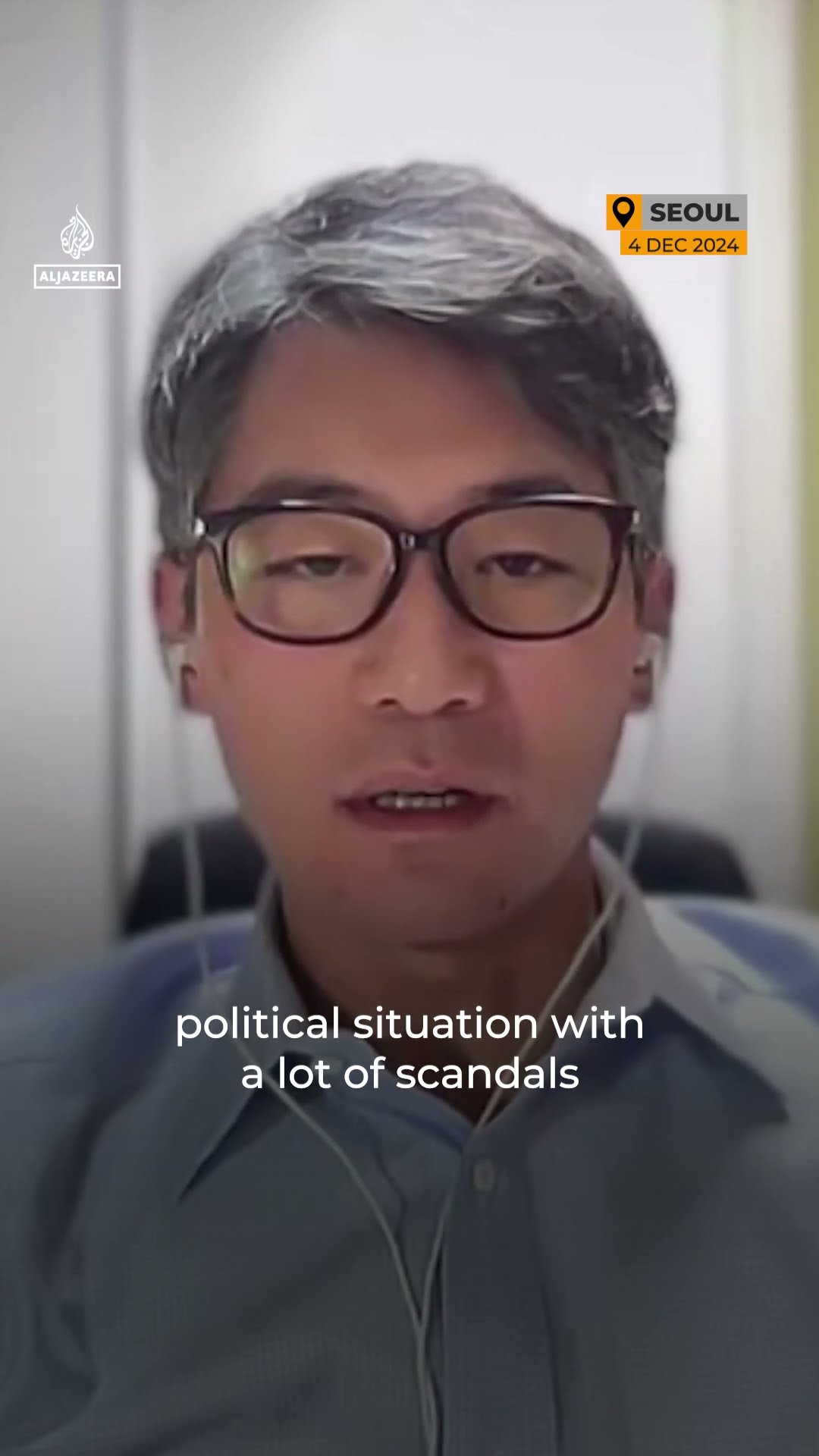 South Korean parliament votes against president’s martial law declaration | AJ #shorts