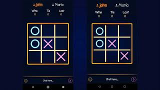 Tic Tac Toe Bluetooth | 2 Player Android Game | Source Code On Codecanyon screenshot 3