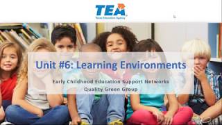 ECESN Quality Green Unit #6 Webinar