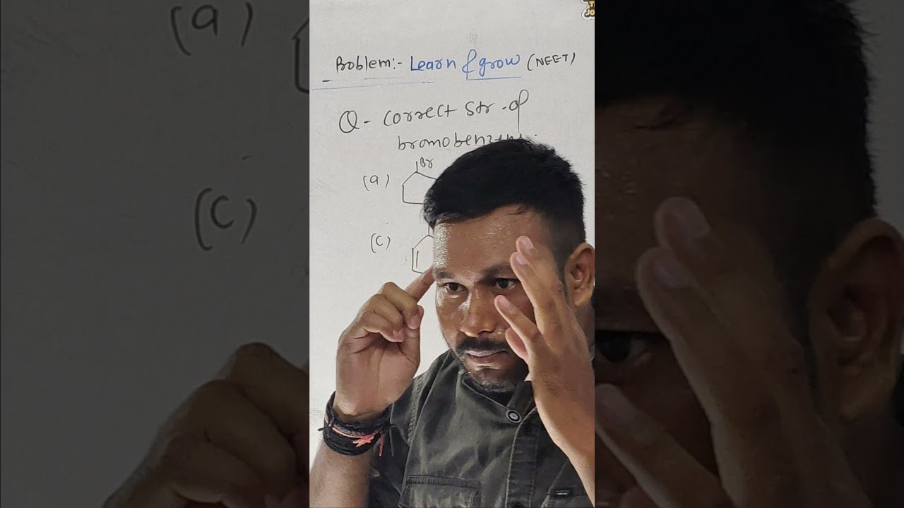 Correct Structure of Bromobenzene | NEET Chemistry Shorts📚 Aryl halide | Haloarene