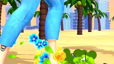 ASMR tippy toe Part3 / all through levels iOS android Very satisfying and relaxing #asmr_tippy_toe