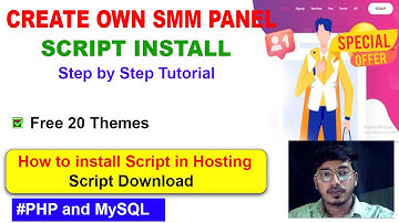 How to install SMM Panel Script in Hosting | Create own SMM Panel Website