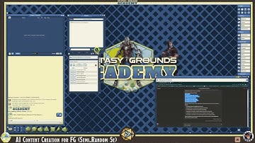 AI Driven Content for Fantasy Grounds| All Rule Sets| FG v 4.5.8