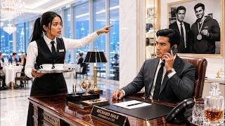Filipino Waitress Asked, "Sir, Why Is My Father's Portrait in Your Office?"—Billionaire Froze