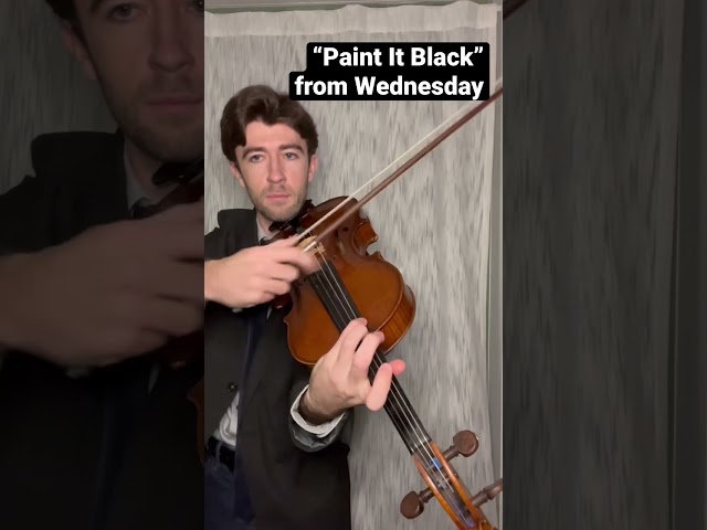 “Paint It Black” from Wednesday—Viola Cover class=