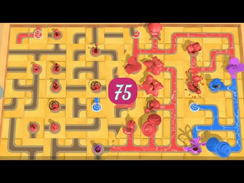 Water Connect Puzzle Game Level - 75 Walkthrough Android Gameplay | Puzzle Games