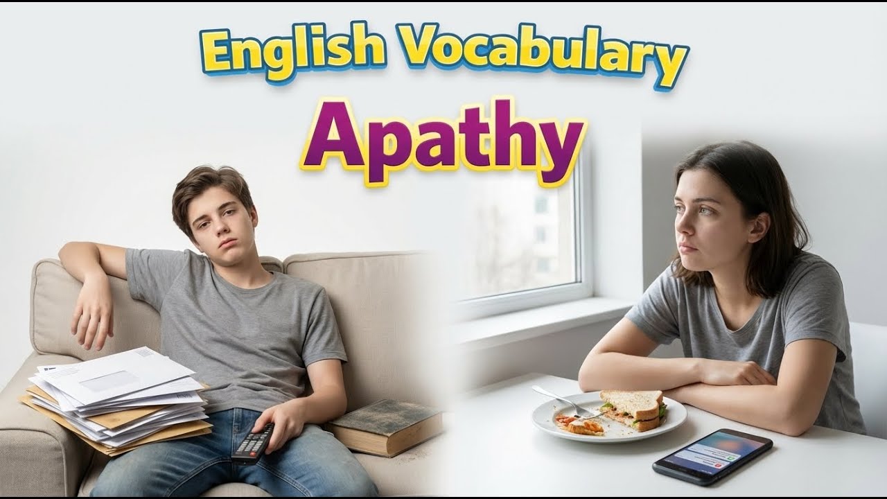 243)  Apathy  ... word meaning, synonym, antonym .... English vocabulary for SSC, CGL, CAT exam